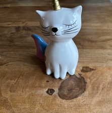 Spardose Katze Einhorn