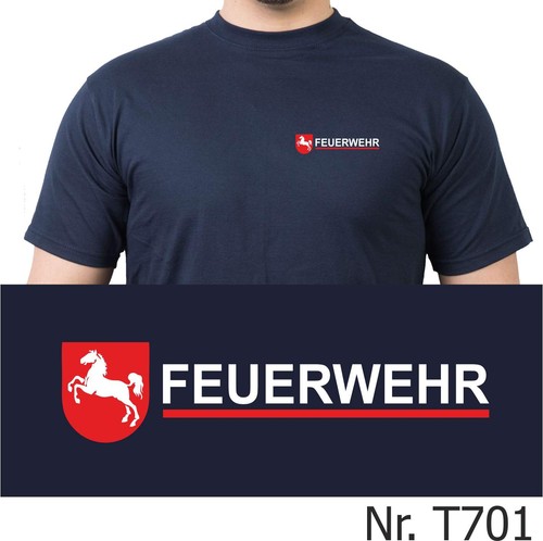 Shirt navy feuerwehr - navy,