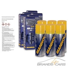 6x 200 ml MANNOL AIR-CON FRESH