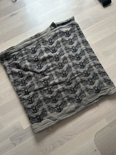 Wild Slings Nocturne Le Nid Tussah-Seide Größe 6 Eulen braun Rarität Top-Zustand