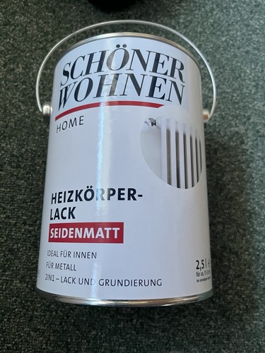 Heizkörperlack seidenmatt 5 - heizkörperlack,