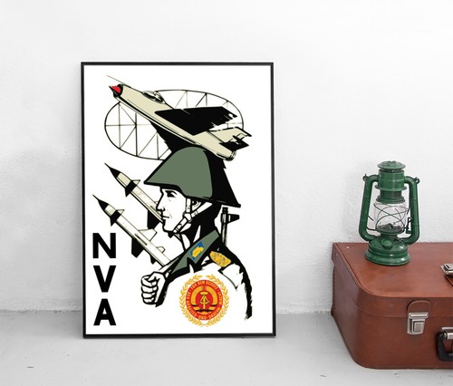 Poster ddr nva nationale - poster,