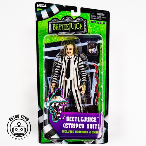 Beetlejuice neca striped suit - striped,