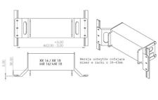 Mixer Halterungen Für Rack 19“  Behringer SD16, Xr16, Xr18, Midas, -38/43mm(2)