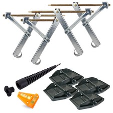 Set Ausdrehstütze + Aufsatz