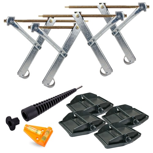 Set ausdrehstütze aufsatz - ausdrehstütze, +