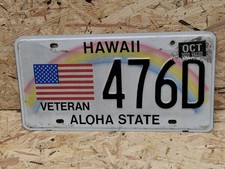NUMMERNSCHILD USA HAWAII