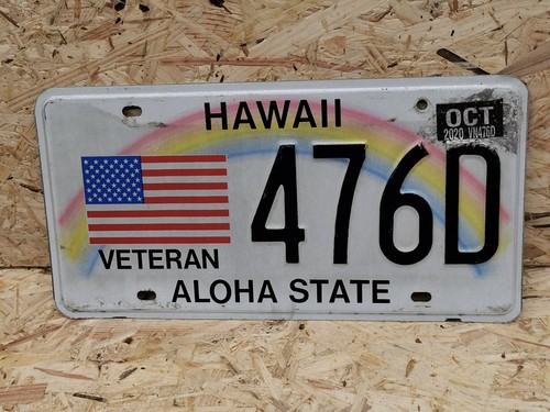 Nummernschild usa hawaii - nummernschild,