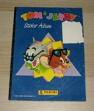 TOM & JERRY - Panini Sticker Album - KOMPLETT / 1990