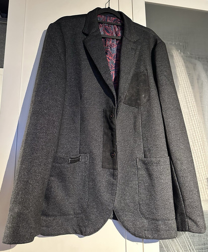 Desigual herren sakko grau - sakko, gr