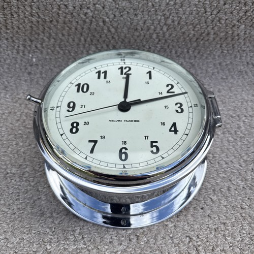 Vintage schiffsuhr chrom über - chrom,