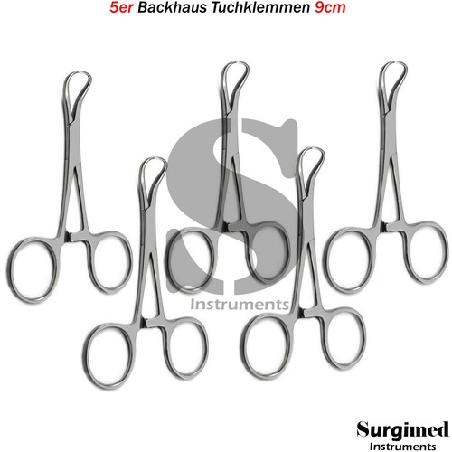 5er tuchklemmen nach backhaus - tuchklemmen,