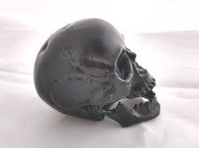 Totenkopf kunststoff 7cm - kunststoff,