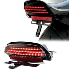 Für Harley Davidson Dyna Fat Bob FXDF 2006+ Fender LED Rückbremsleuchte Motorrad
