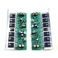 1paar L15 MOSFET-Verstärkerplatine 2-Kanal AMP IRFP240 IRFP9240+Winkel Aluminiu