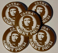 1x Ultra Sankt Pauli Button 161 Antifa Anti Nazi Punk Antifascist Punk St. Pauli