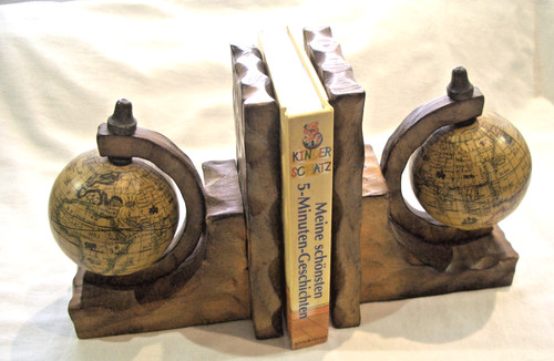 Buchstützen buchhalter globus - buchstützen,