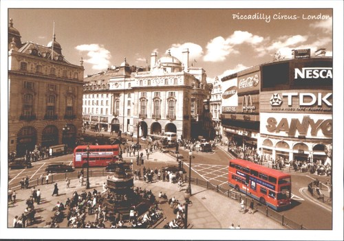 Piccadilly circus london roter - piccadilly,
