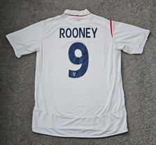 Authentic England Rooney #9