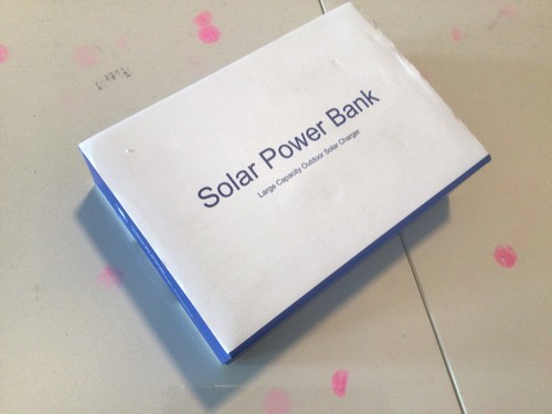 Solar power bank - bank,