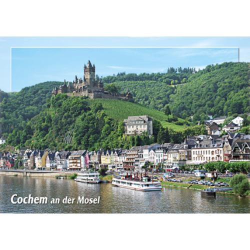 Cochem der mosel - mosel, postkarten