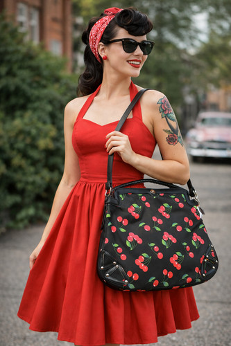 Retro rockabilly tasche - rockabilly,