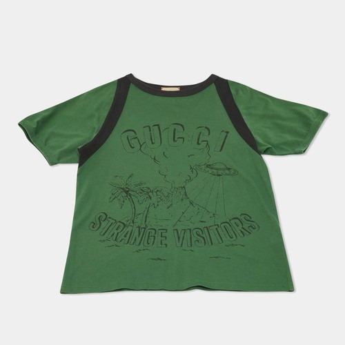 Gucci kinder grün bedrucktes - gucci,