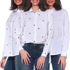 Sublevel Damen Bluse Langarm