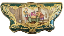 Grüne vergoldete SEVRES PARIS