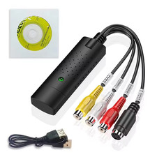 Video Grabber Audio USB 3.0 Mit Software Wandler VHS DVD Capture Konverter DE
