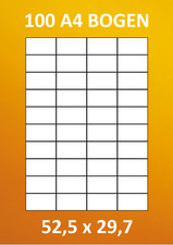 4000 PREMIUM ETIKETTEN 52,5 x