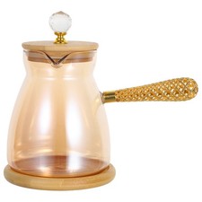 Milchkessel aus glas - milchkessel,