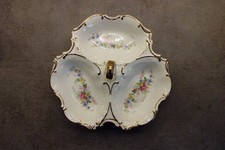 Porzellan dreiteilige Servierschale Kabarettschale von Pirkenhammer