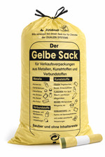 Müllsack gelbe säcke gelber - müllsack,