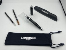 LONGINES Kugelschreiber Rollerball Original mit Etui / Beutel Uhren Marke #1
