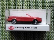Rietze Audi 80 Cabrio * Audi Werbemodell * RAR
