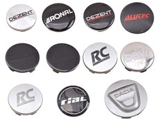 RIAL RONAL DEZENT ALUETT RC Original Radkappen Nabendeckel Abdeckungen Konvolut