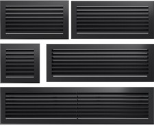 Lüftungsgitter Luftgitter Kamin Gitter Kaltluftgitter Warmluftgitter - GRAPHITE