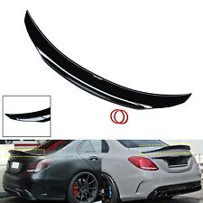 Heckspoiler Schwarz für Mercedes C W205 Limo C200 C220 C250 C300 C43 C63