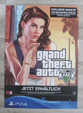 GTA 5 Grand Theft Auto V Woman Store Promotion Poster in A2 ca. 42 x 59,4 cm