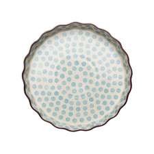 Quicheform RETRO blau, 27 cm