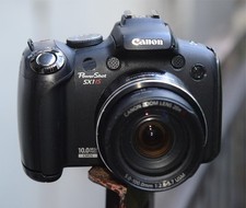 CANON PowerShot SX1 IS DIGITALKAMERA Digicam Bridge 10,0 MP 20 x Zoom