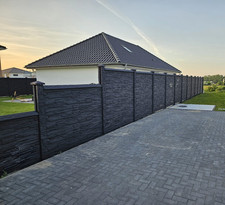 Betonzaun inkl Lieferung und Entladung Sichtschutz Zaun aus Polen WINTERAKTION!