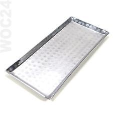 Dekoplatte Schmuck Kosmetik Ablage Tisch Deko Schale Metall Kerzen Teller Alu