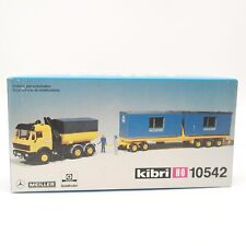 Kibri H0 10542 MB Hängerzug mit Container Hochtief, siehe Foto in OVP QR8904