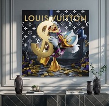 LEINWAND BILD ER BIS 140x140x5