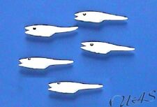 Delta Fishing Hokki Gummifisch für Vorfach Montage Perlmutt 5St. Kva