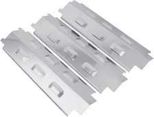 WELL GRILL Flammenverteiler 37cm Edelstahl für Gasgrill 3 Stück Kompatibel mit B