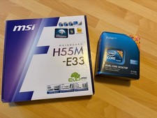 MSI H55M-E33 + Intel i3 550