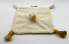 Little Dutch Schmusetuch Kuscheltuch Plüsch für Baby süß Gans Huhn Küken Weiß
